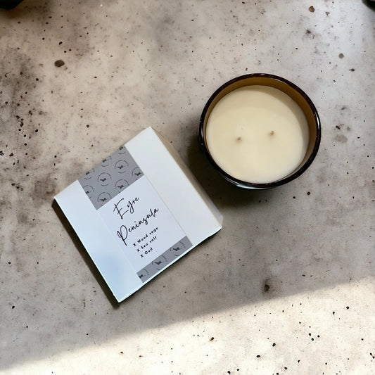 Eyre Peninsula Soy Candle | wood sage, sea salt, oud