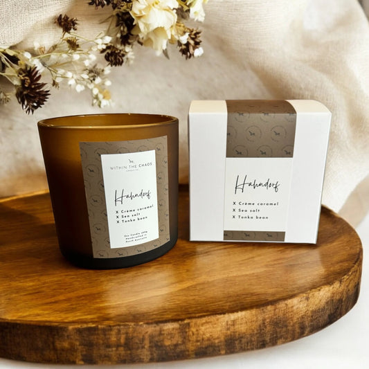 Hahndorf Soy Candle | crème caramel, sea salt, tonka bean
