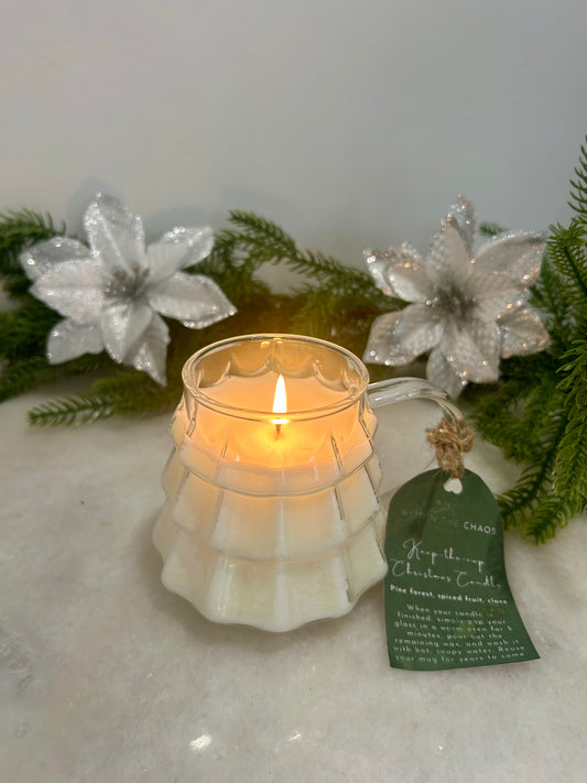 Keep the Cup Christmas Candle - Cedar Leaf & Fruity Clove