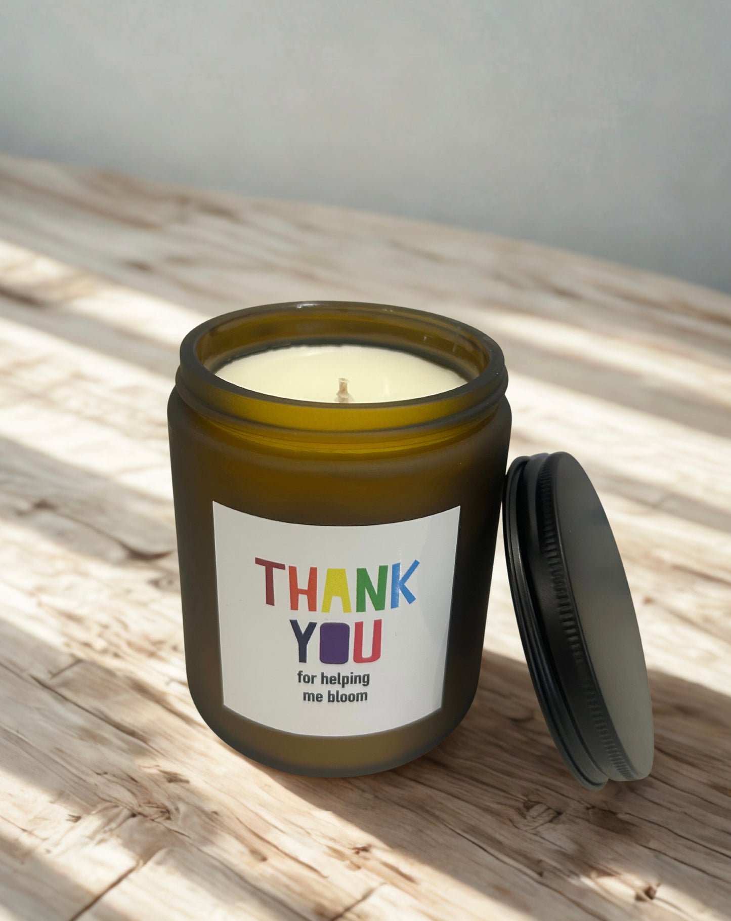 Thank You Teacher Candle