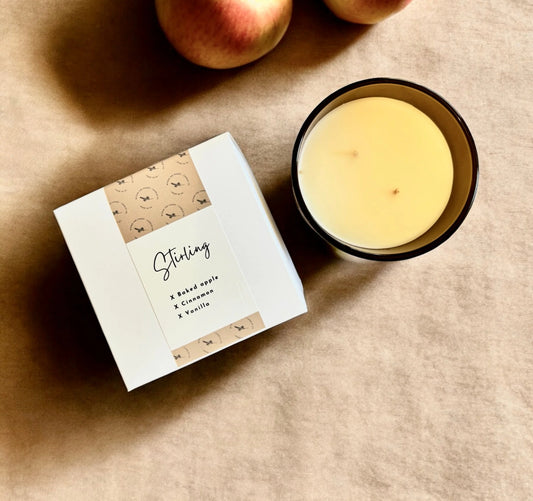 Stirling Soy Candle | baked apple, cinnamon, vanilla